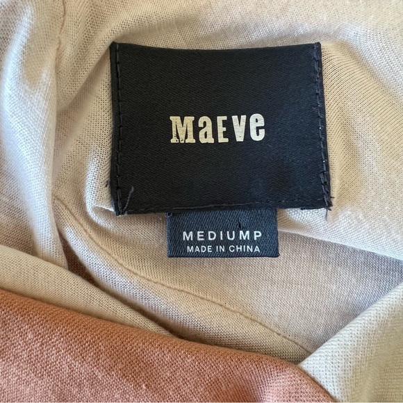 XXSOLDXX MAEVE Elysian maxi color block dress/rust - Picture 5 of 6